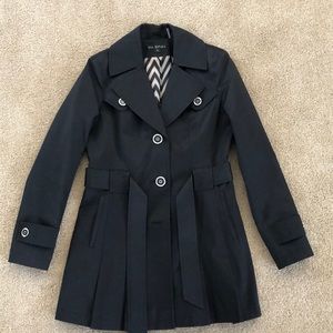 Via Spiga Trench Coat-Black